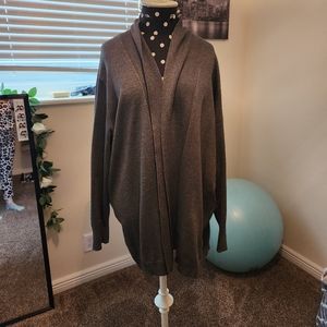 Gray cardigan